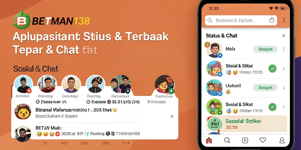 Tampilan antarmuka BETMAN138 dengan berbagai stiker menarik.