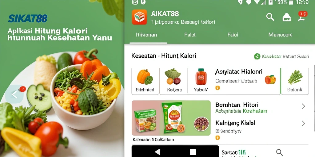 Tampilan antarmuka SIKAT88 yang intuitif dan informatif.