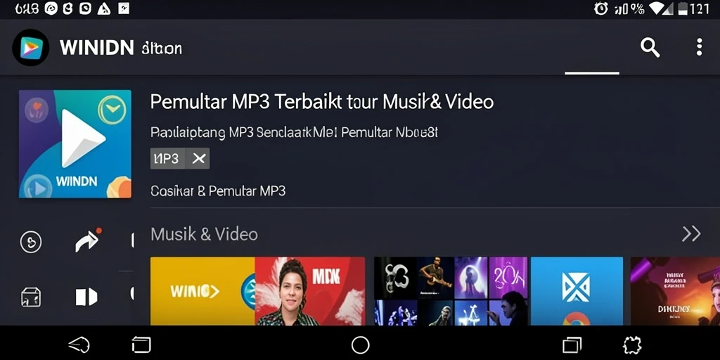 Antarmuka pengguna WINIDN yang modern dan fungsional.
