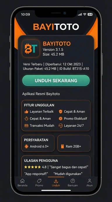 Unduh dan Instal bayitoto APK untuk Android Indonesia