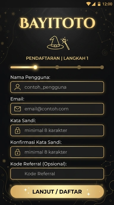 Cara Efektif Daftar Akun bayitoto di Android