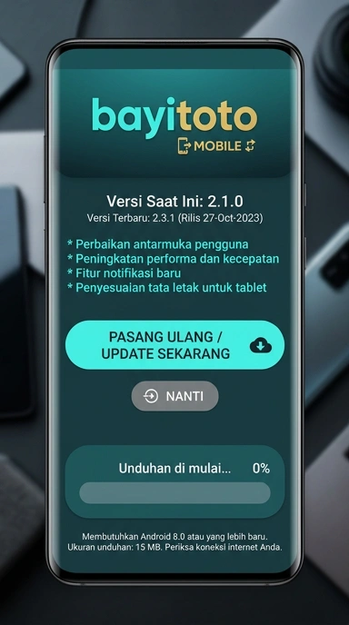 Riwayat Versi Aplikasi bayitoto untuk Android